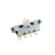 EP-0261-025 Switchcraft On-Off-On Slide Switch for Mustang - White