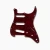 Allparts PG-0552-044 11-hole Pickguard for Stratocaster - Red Tortoise 3-Ply (RT/W/B/W) .090