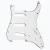 Allparts PG-0552-035 11-hole Pickguard for Stratocaster - White 3-Ply (W/B/W) .090