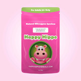 Happy Hippo Elite Pink Maeng Da Kratom Capsules (Tickle Me Pink Hippo)