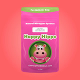 Happy Hippo Super Red Malay Kratom Capsules (Fire Hippo)