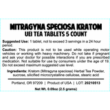 Kraken Kratom Ultra Enhanced Indo Chewable Tea Tablets (UEI)