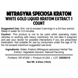 Kraken White Gold Liquid Kratom Extract