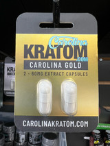 Carolina Kratom Gold Extract Capsules (2 packs)