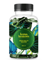 Kona Kratom Green Malay Capsules