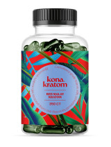 Kona Kratom Red Malay Capsules