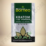 O.P.M.S Kratom Silver Super Green Borneo Powder