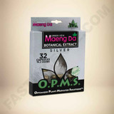 O.P.M.S Kratom Silver Green Vein Maeng Da Capsules Box