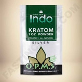 of O.P.M.S Kratom Silver White Vein Indo Powder