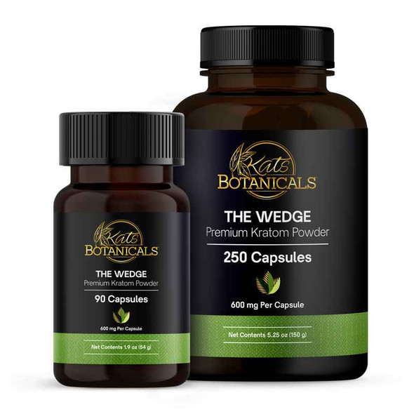 Kats Botanicals The Wedge Kratom Capsules