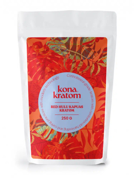 Kona Kratom Red Hulu Powder