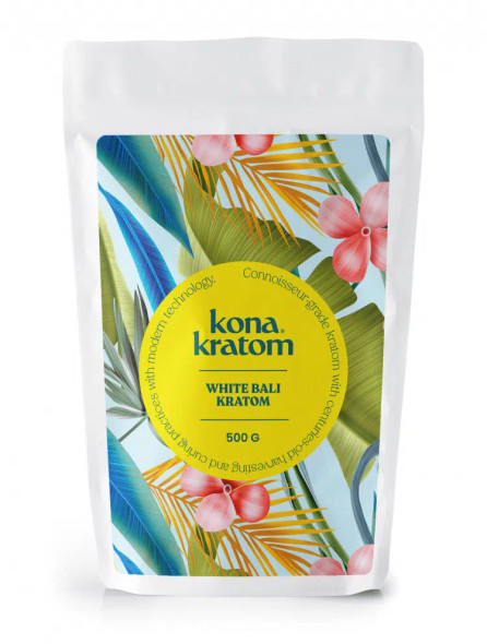 Kona Kratom White Bali Powder