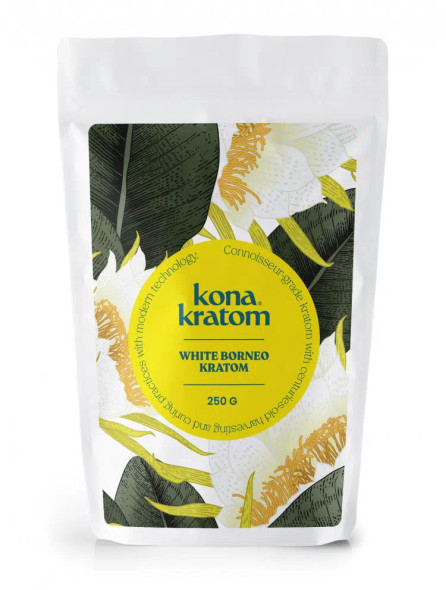 Kona Kratom White Borneo Powder