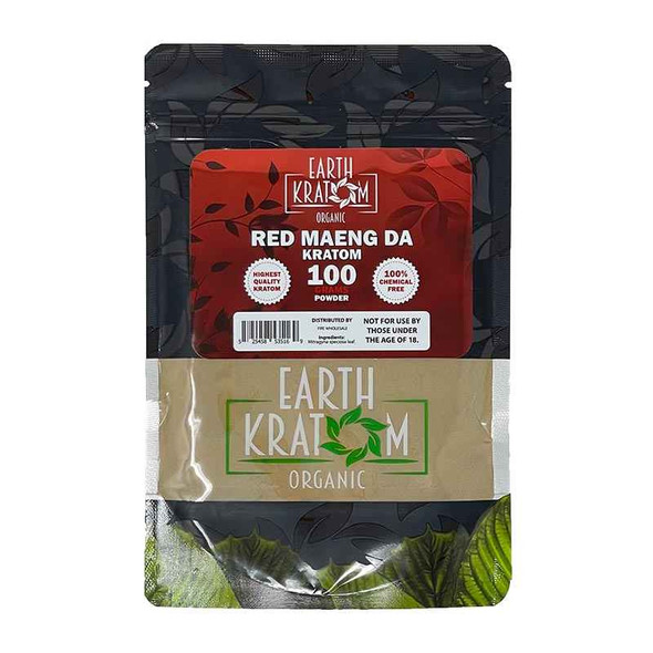 Earth Kratom Red Maeng Da Powder