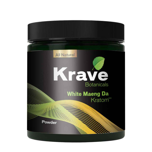 Krave Kratom White Maeng Da Powder
