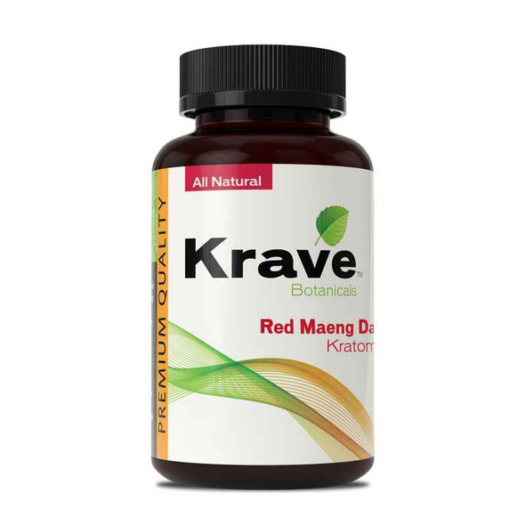 Krave Kratom Red Maeng Da Capsules