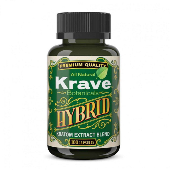 Krave Kratom Extract Hybrid Capsules