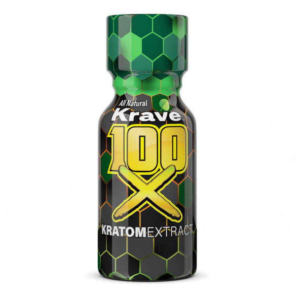 Krave Kratom 100x Extract Liquid Shot