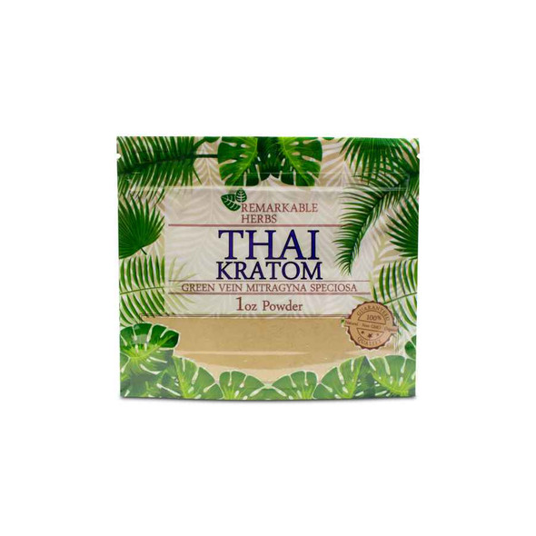 Remarkable Herbs Green Thai Kratom Powder