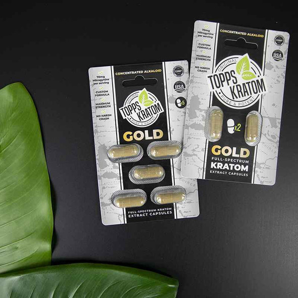 Topps Kratom 2 Packs Capsules