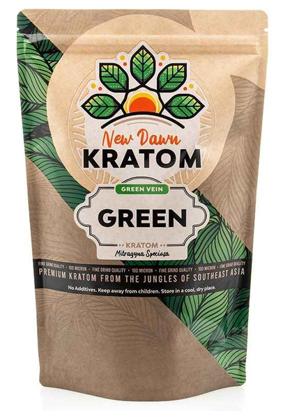 New Dawn Kratom Super Green Malay Powder