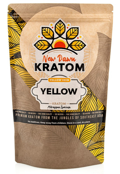 New Dawn Kratom Yellow Gold Powder