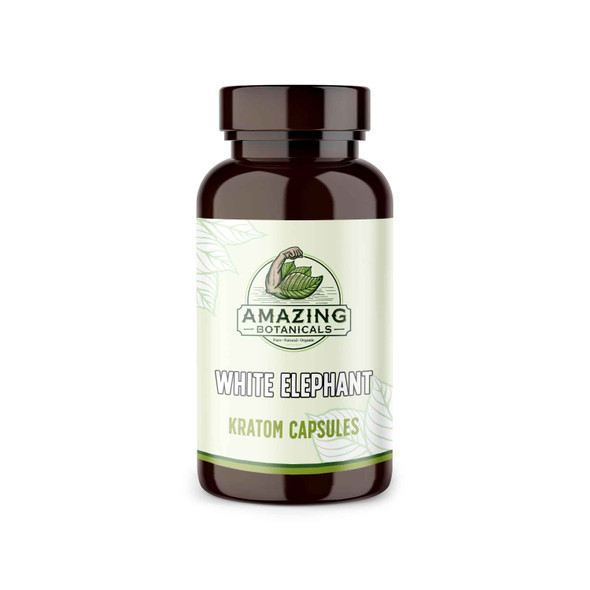 Amazing Botanicals White Elephant Kratom Capsules