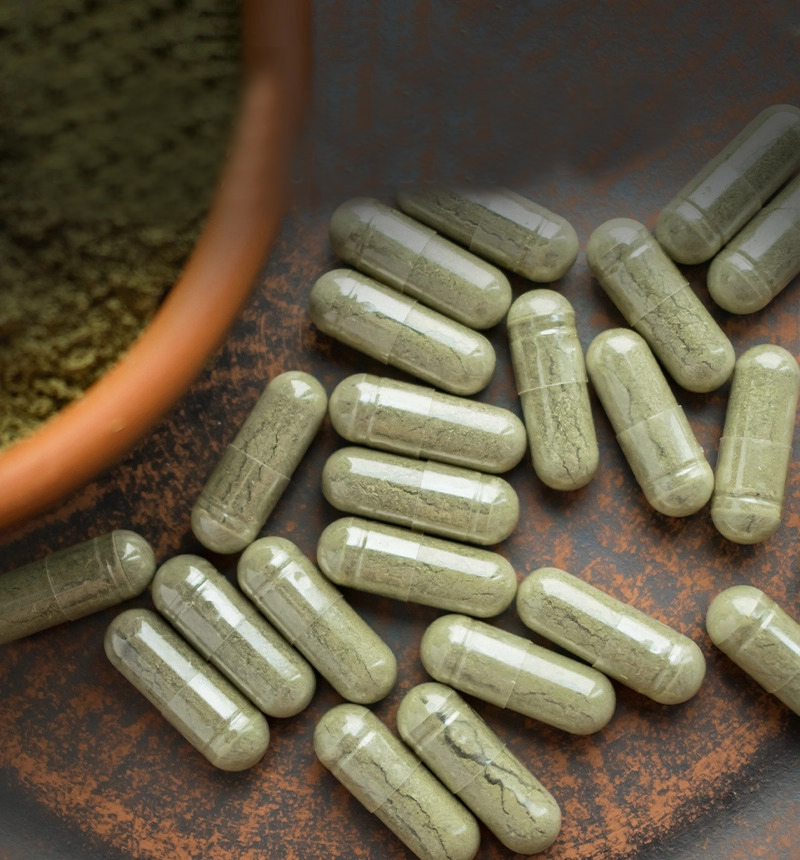 Kratom capsules
