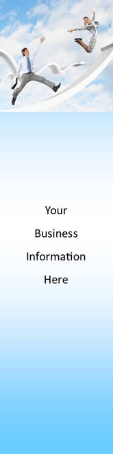 Business, Success Theme 2.75 x 8.5 Personalized Premium 16pt Custom Bookmarks