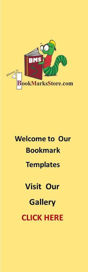 2.75 x 8.5 Personalized Bookmarks