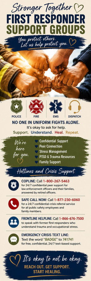 Support Groups Information Bookmark - 2.75" x 8.5"