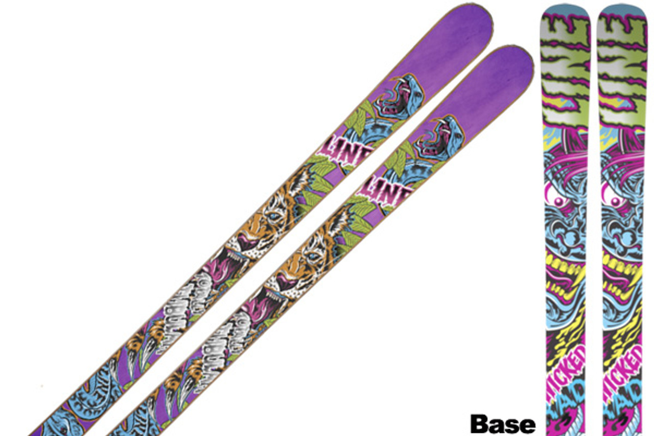 Line Afterbangs Skis 2012- 155cm