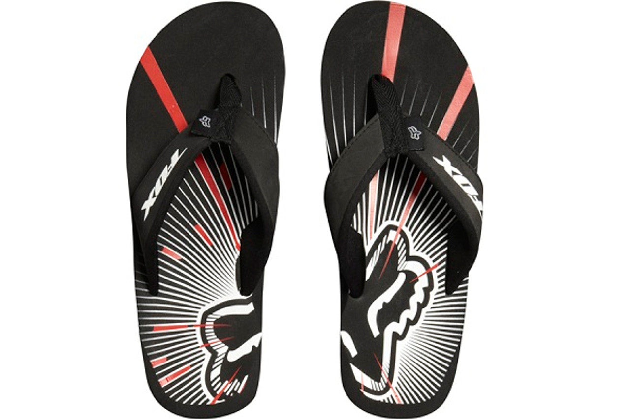 Fox mens hot sale flip flops