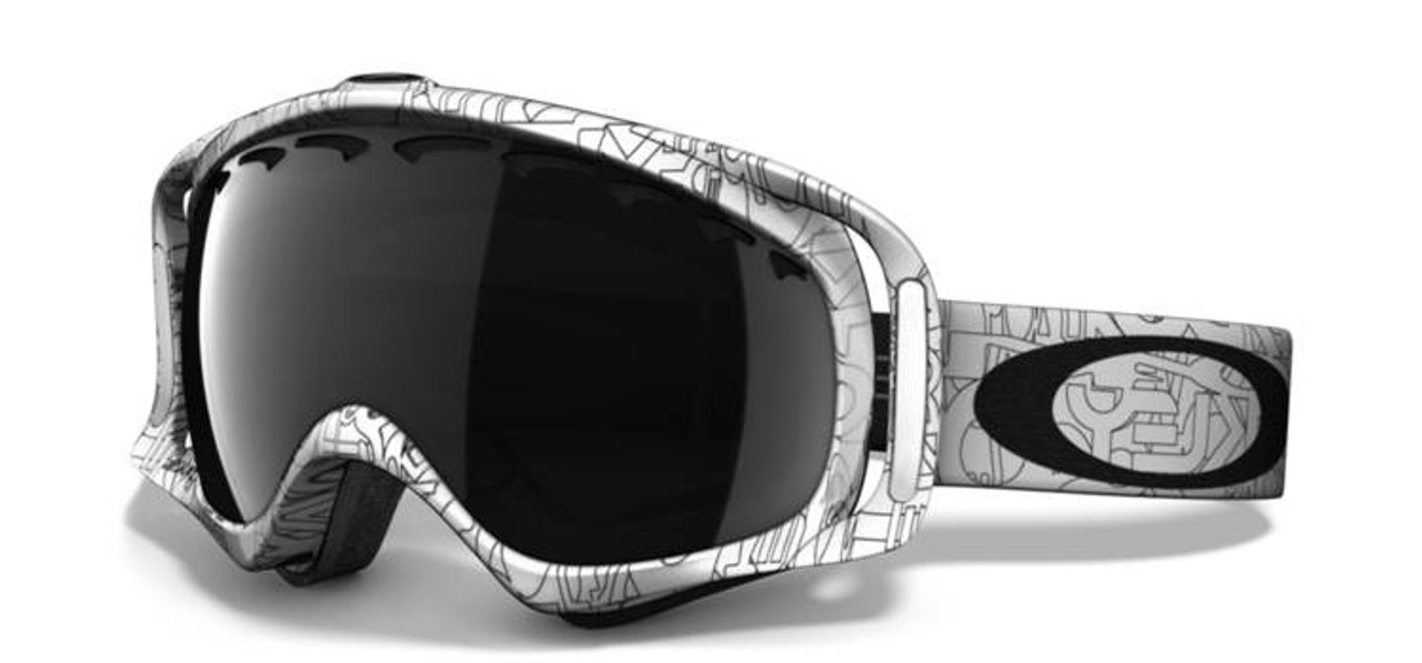 ￼Oakley crowbar Oakley Crowbar White Factory Text w/ High Intensity Yellow