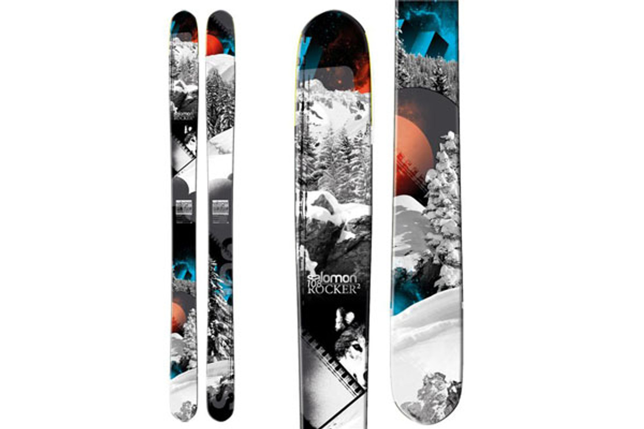 Salomon Rocker2 108 Skis 2013 | GetBoards.com