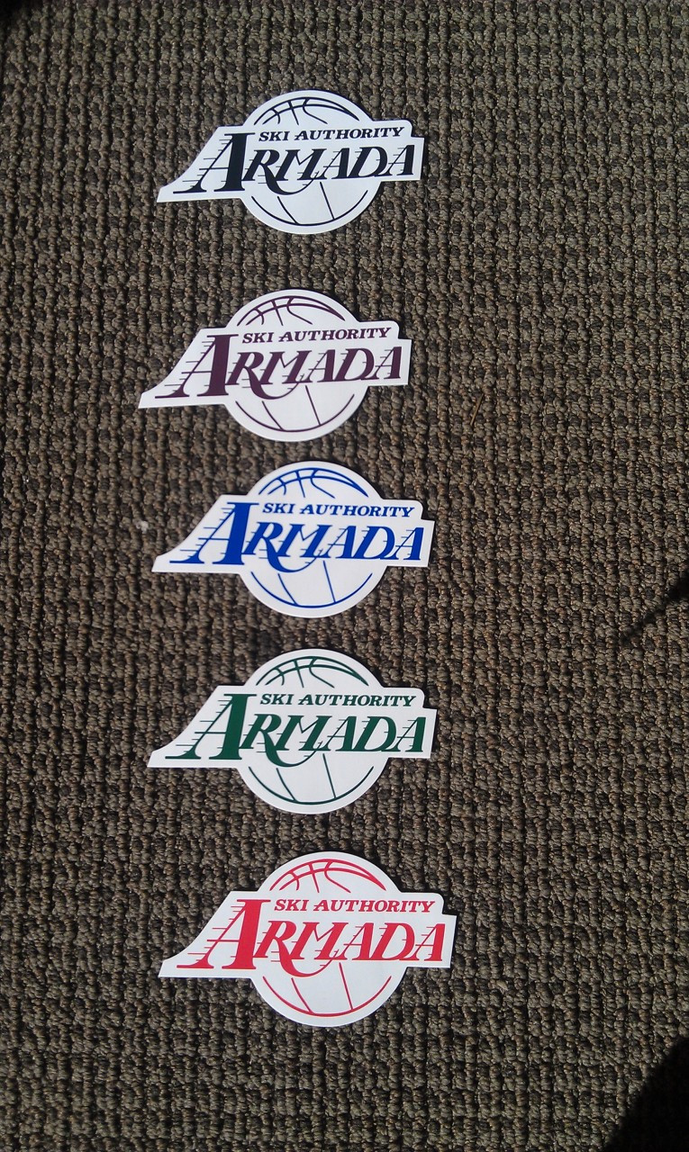 Armada Ski Authority Sticker GetBoards