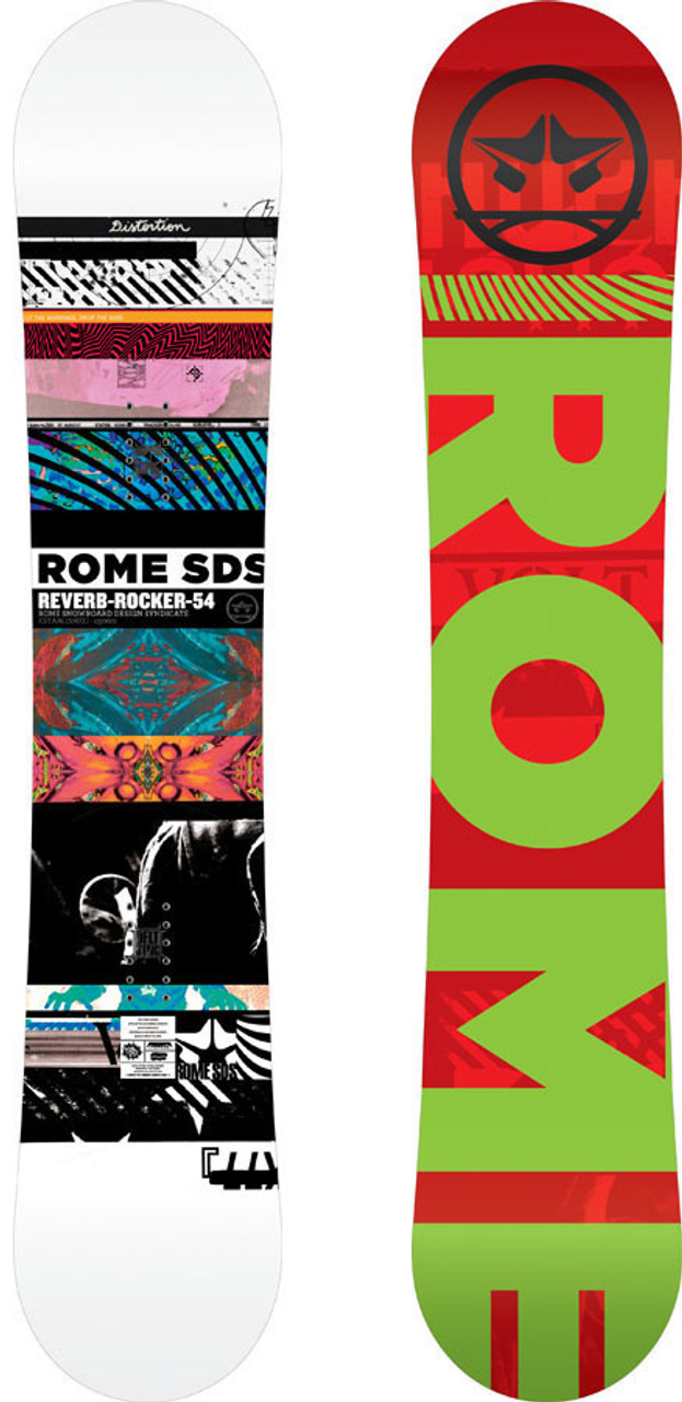 ROME REVERB ROCKER スノーボード 158cm Rome Reverb Rocker 2016-2012 Snowboard Review