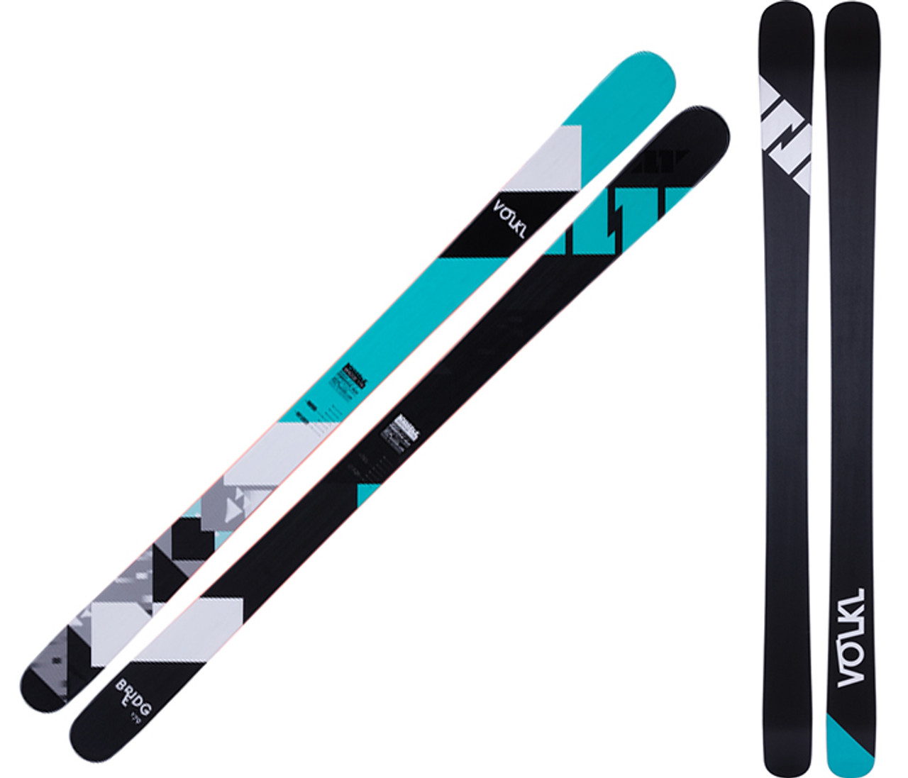 Volkl 158 スキー Volkl Deacon 79 163cm Ski W/ Marker Ride Wide XL Bindings A
