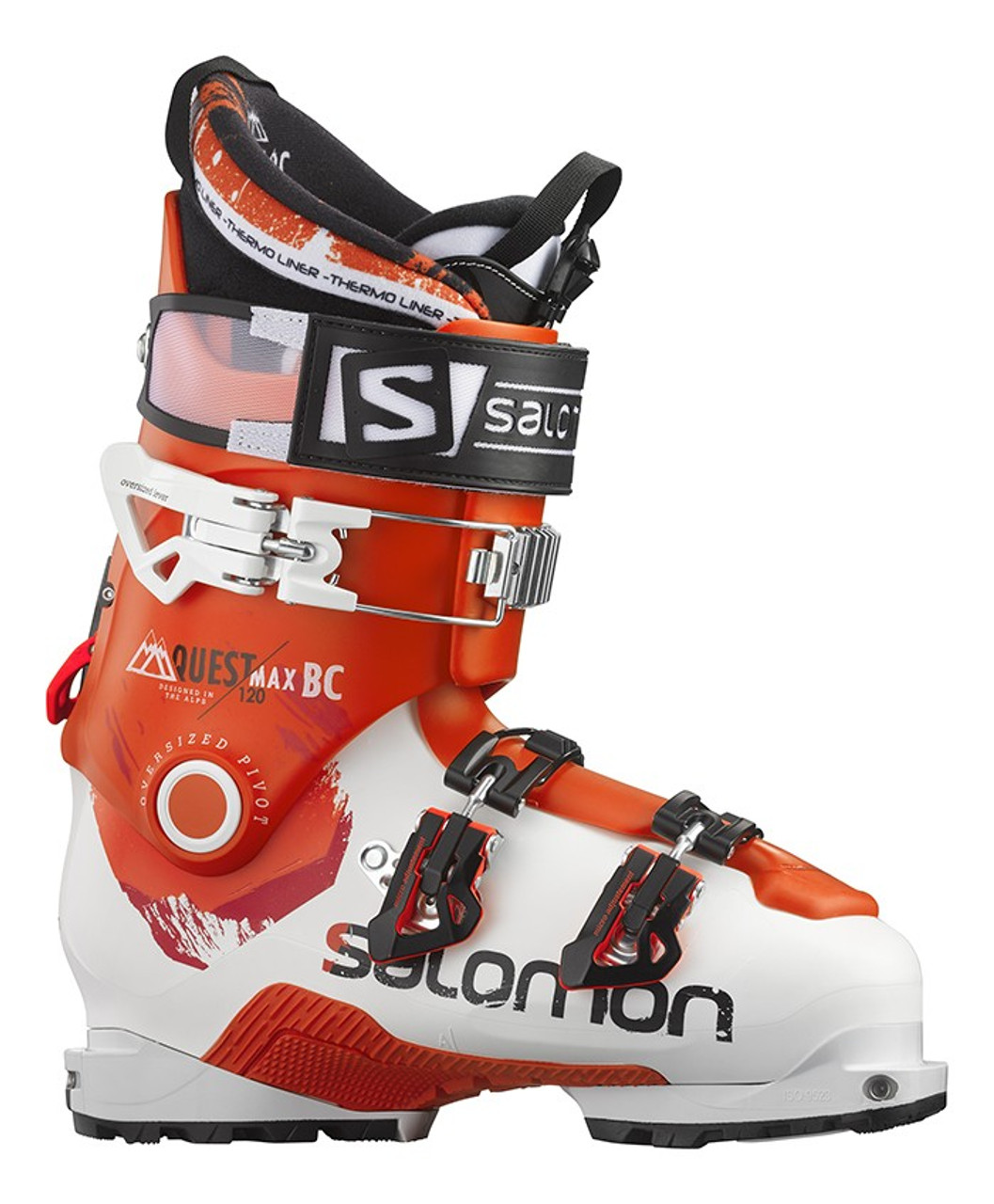 Rød Manchuriet element Salomon Quest Max BC 120 Ski Boots 2015