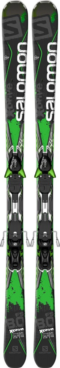 Salomon X-Drive 8.0 FS Skis + XT12 Bindings 2015