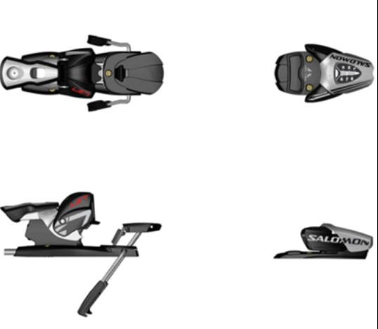 Salomon LZ7 Junior Ski Bindings | GetBoards.com