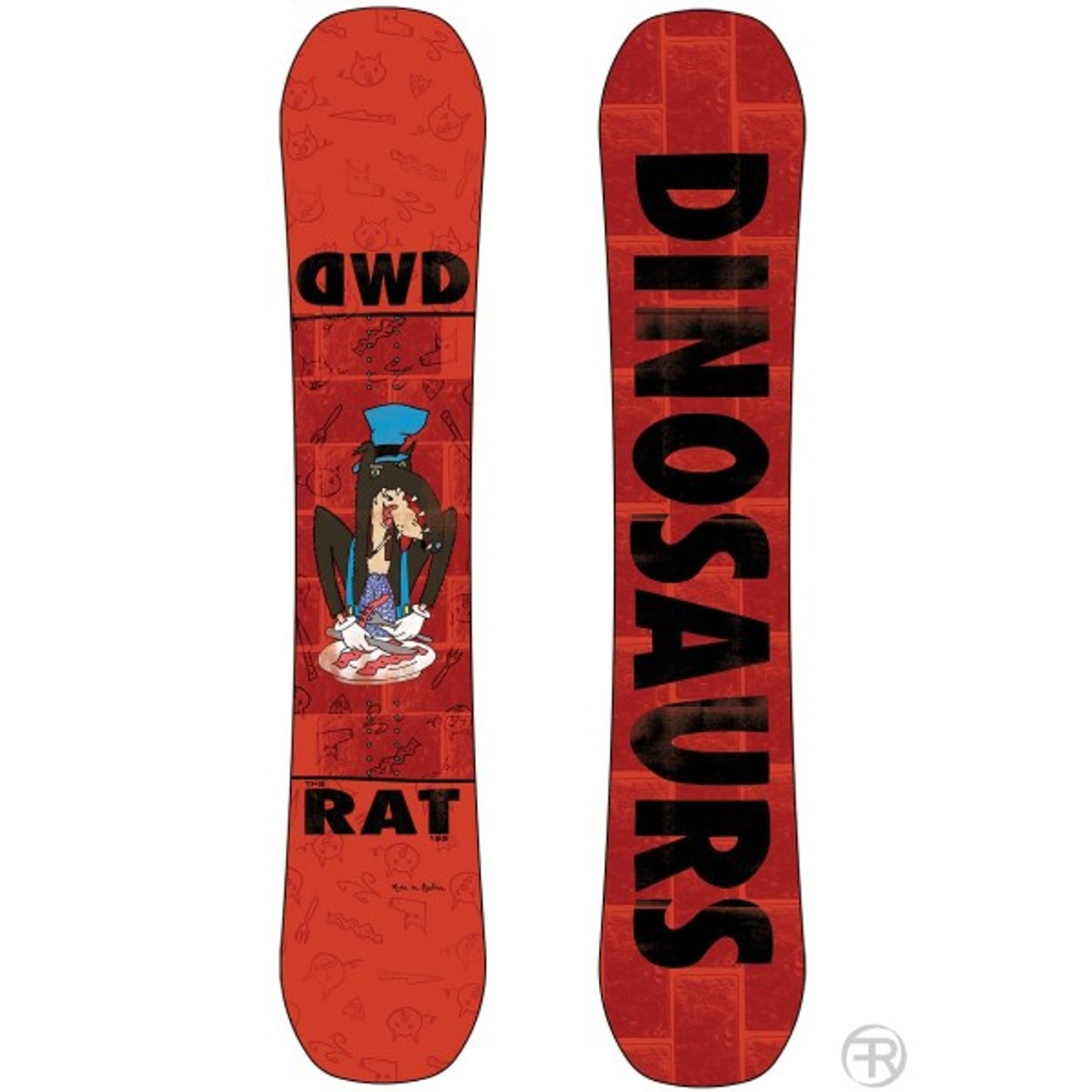 Dinosaurs Will Die Rat Snowboard 2017