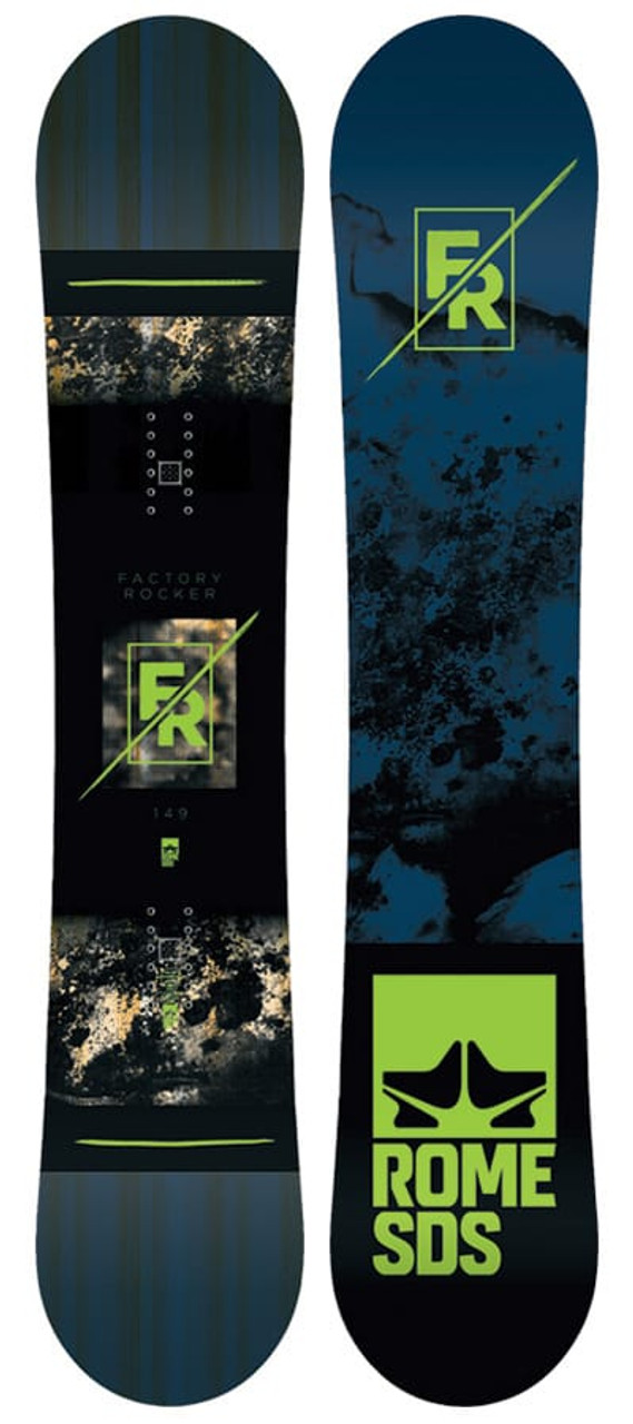 ★ダブルキャンバー★ROME SDS FACTORY ROCKER 152cm★ Rome Factory Rocker Snowboard 2018 | Get Boards