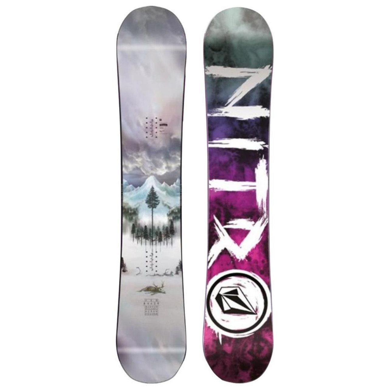 Nitro Beast x Volcom Snowboard 2019 | Twin Park Board | Get Boards