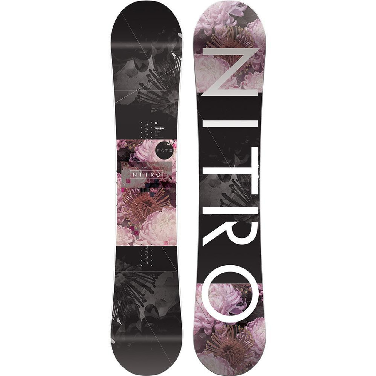Aap Mijlpaal rand Nitro Fate Women's Snowboard | Nitro Snowboard 2019 | Get Boards