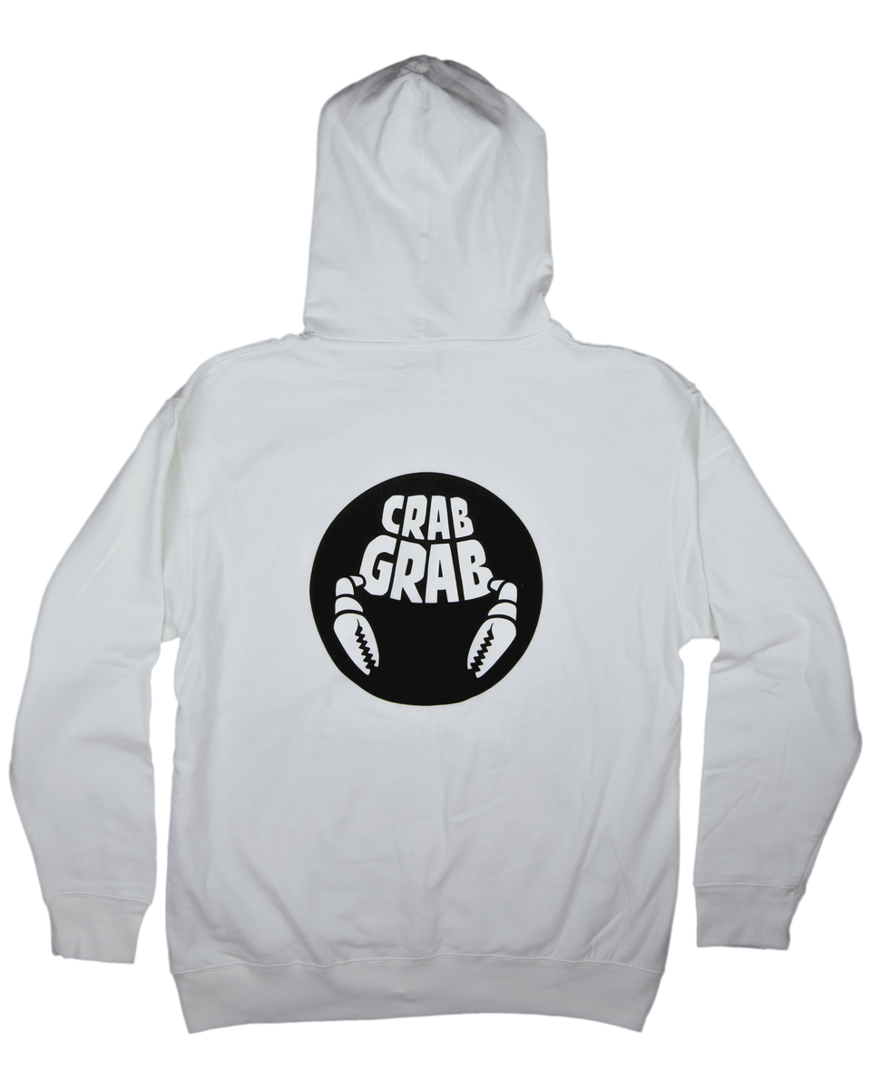 Crab Grab Sweatshirt Crab Grab Logo Hoodie Get Boards