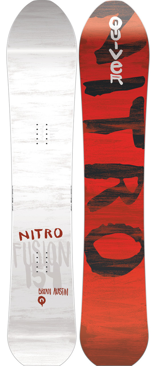 【国産人気】美品 NITRO QUIVER FUSION 154cm スノーボード