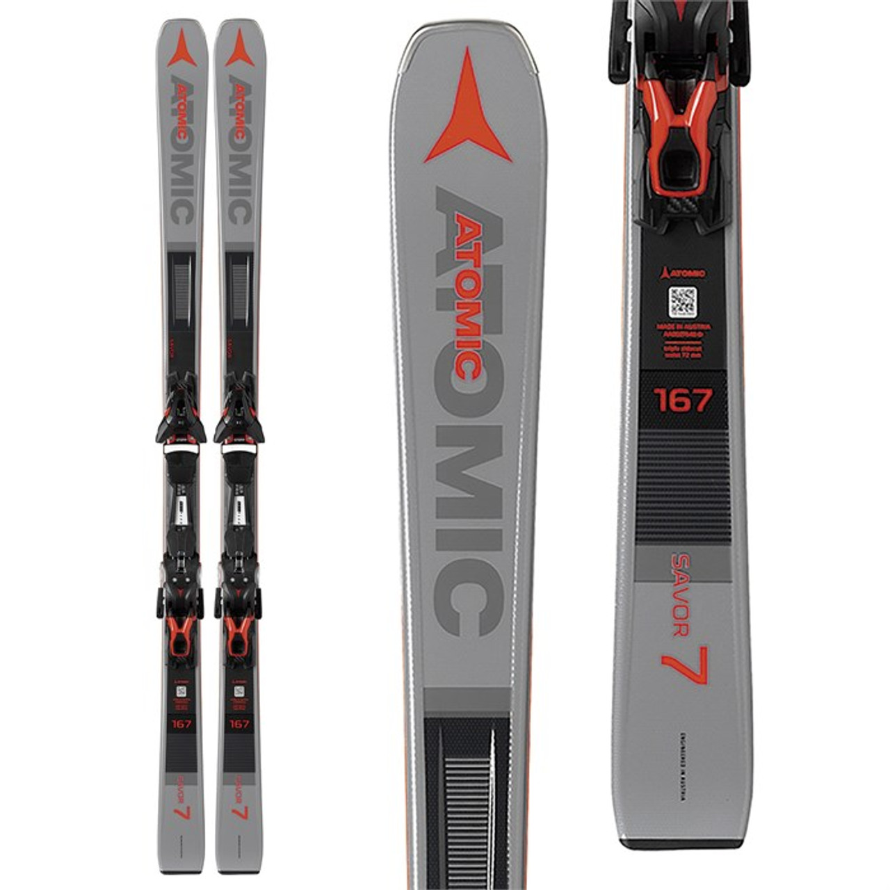 Atomic Savor 7 Skis + FT 12 Bindings 2020