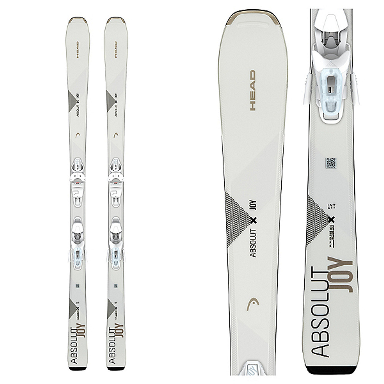 Head Absolut Joy SLR Women's Skis + Joy 9 Bindings 2020