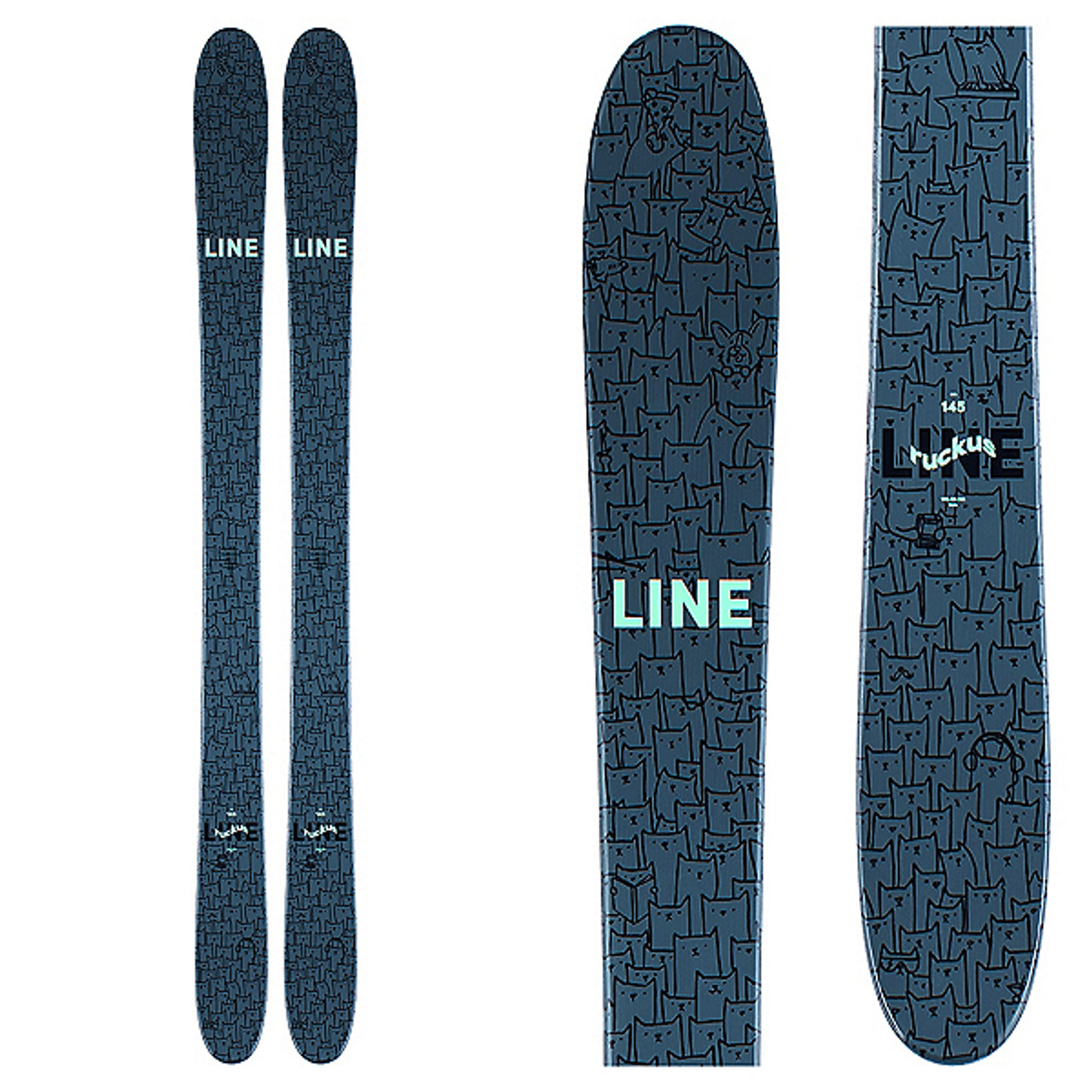 Line Ruckus Youth Skis 2021